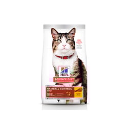 Ração Hill'S Science Diet Controle Bolas De Pelo Para Gatos Adultos - 1 Unidade - 1,59 Kilos