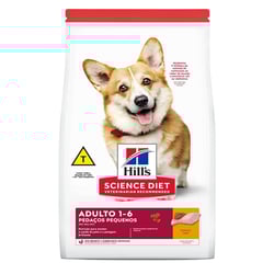 Ração Hill'S Science Diet Para Cães Adultos Pedaços Pequenos - 2,4Kg