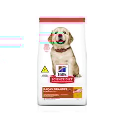 Ração Hills Science Diet Para Cães Filhotes De Grande Porte Sabor Frango - 12Kg
