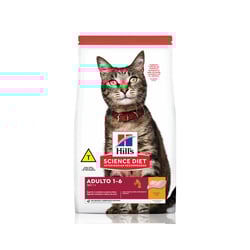 Ração Hill'S Science Diet Para Gatos Adultos 1-6 Sabor Frango - 1 Unidade