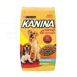 Ração Kanina Carne E Cereais Para Cães Adultos - 15Kg
