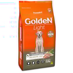 Ração Light Golden Fórmula Frango E Arroz Para Cães Adultos - 15Kg