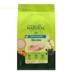 Ração Light Guabi Natural Peru E Aveia Para Cães Adultos Mini E Pequeno - 2,5Kg - 2,5 Kilos