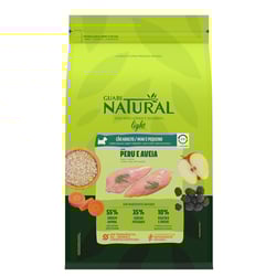 Ração Light Guabi Natural Peru E Aveia Para Cães Adultos Mini E Pequeno - 10,1 Kilos