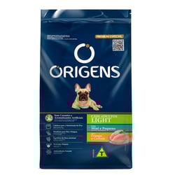 Ração Light Origens Frango E Cereais Para Cães De Raças Mini/Pequenas - 10,1Kg - 10,1 Kilos