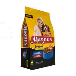 Ração Magnus Premium Para Cães Adultos Carne 15Kg - 1 Unidade