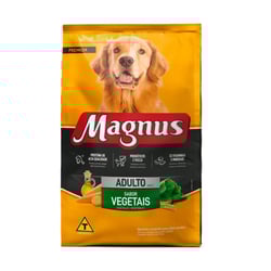 Ração Magnus Premium Para Cães Adultos Vegetais - 15Kg
