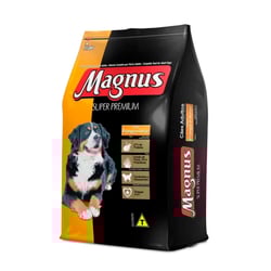 Ração Magnus Super Premium Para Cães Adultos Sabor Frango E Arroz - 15Kg