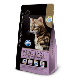 Ração Matisse Cordeiro Para Gatos Castrados - 2Kg - 2 Kilos