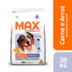 Ração Max Carne E Arroz Para Cães Adultos De Porte Médio E Grande - Ração Seca - 20 Kilos - 20 Kilos