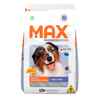 Ração Max Carne E Arroz Para Cães Adultos De Raças Médias E Grandes - 3Kg - 3 Kilos