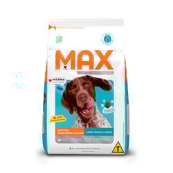 Ração Max Carne, Frango E Arroz Para Cães Adultos De Raças Médias E Grandes - 15Kg - 15 Kilos