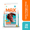 Ração Max Carne, Frango E Arroz Para Cães Adultos Porte Médio E Grande - 20 Kilos