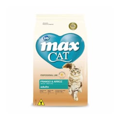 Ração Max Cat Frango E Arroz Para Gatos Adultos - Diet - 1 Kilo