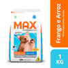 Ração Max Filhotes Raças Médias E Grandes Frango E Arroz - 3Kg - 1 Kilo