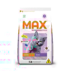 Ração Max Frango Para Gatos Filhotes - 1Kg - 3 Kilos