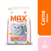 Ração Max Para Gatos Adultos Sabor Carne - 3Kg - 1 Kilo