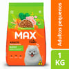 Ração Max Vita Buffet Frango E Vegetais Para Cães Adultos De Porte Pequeno - 1 Kilo