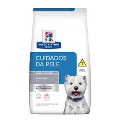 Ração Medicamentosa Hill'S Prescription Diet Derm Care 7,5Kg Para Cachorros Adultos