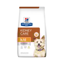 Ração Medicamentosa Hills Prescription Diet K/D Para Cães Adultos Com Doença Renal - 7,9 Kilos