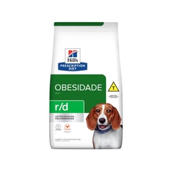 Ração Medicamentosa Hill'S Prescription Diet R/D Obesity 1,5Kg Para Cachorros Adultos