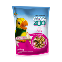 Ração Megazoo Mix Amigos Do Louro José Para Calopsitas - 500G