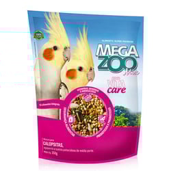 Ração Megazoo Mix Para Calopsita - 350G - 350 Gramas