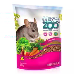 Ração Megazoo Para Chinchila - 500G