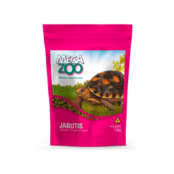 Ração Megazoo Para Jabutis - 3Kg - 1,2 Kilos