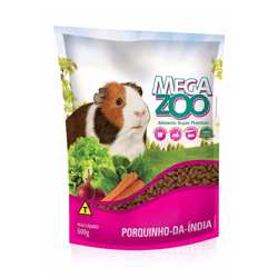 Ração Megazoo Para Porquinho-Da-Índia - 500G