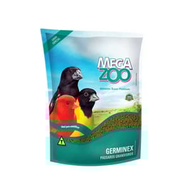Ração Megazoo Pássaros Granívoros Germinex - 350G