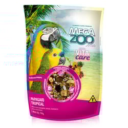 Ração Mix Tropical Para Papagaio Megazoo 700G