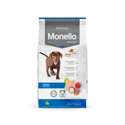 Ração Monello Dog Para Cães Filhotes Sabor Frango - 1 Unidade - 1 Kilo