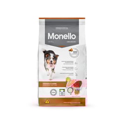 Ração Monello Frango E Carne Para Cães Adultos De Porte Médio E Grande - 1 Unidade - 10,1 Kilos