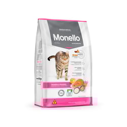 Ração Monello Gatos Adultos Sabor Salmão E Frango - 1 Kilo