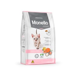 Ração Monello Para Gatos Filhotes Sabor Salmão E Frango - 1 Kilo