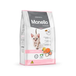 Ração Monello Sabor Salmão E Frango Para Gatos Filhotes - 10,1 Kilos