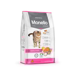 Ração Monello Salmão E Frango Para Gatos Adultos - 7 Kilos