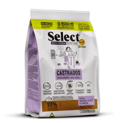 Ração Monello Select Para Gatos Adultos Castrados - 1,5Kg - 1,5 Kilos