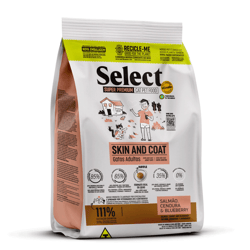 Ração Monello Select Skin And Coat Para Gatos Adultos - 1,5Kg - 10,1 Kilos