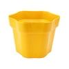 Ração Não Aplicável Para Casa E Jardim - 1 Cachepô Desli Atenas N18 Amarelo