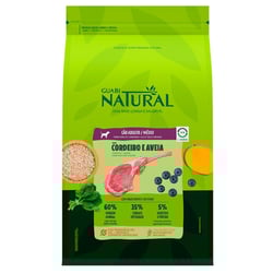 Ração Natural Adulto Cordeiro Para Raças Médias - 12Kg - 12 Kilos