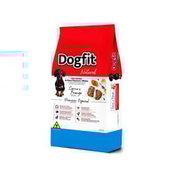 Ração Natural Dogfit Sabor Carne E Frango Para Cães Adultos De Porte Pequeno E Médio - 1Kg - 20 Kilos