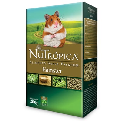 Ração Natural Nutrópica Para Hamster 300G - 1 Unidade