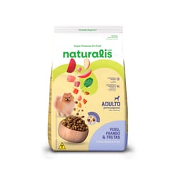 Ração Naturalis Para Cães Adultos De Porte Pequeno - Sabor Peru, Frango E Frutas