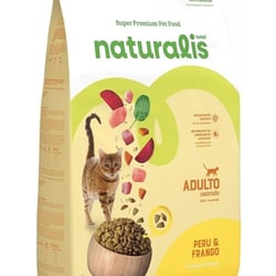Ração Naturalis Peru E Frango 7,5Kg Para Gatos Adultos Castrados - 7,5 Kilos