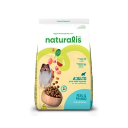 Ração Naturalis Peru E Frango Para Cães Adultos De Porte Médio E Grande - Ração Seca - 20 Kilos