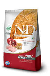 Ração N&D Ancestral Grain Feline Frango Adulto 400G - 1 Unidade