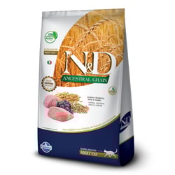 Ração N&D Ancestral Grain Gatos Adultos Cordeiro 400G - 400 Gramas