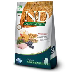 Ração N&D Ancestral Selection Para Cães Filhotes De Raças Grandes - 15Kg